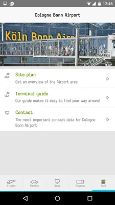 Cologne Bonn Airport android App screenshot 0